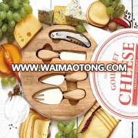 2018 new natural pure cheese cutting board set