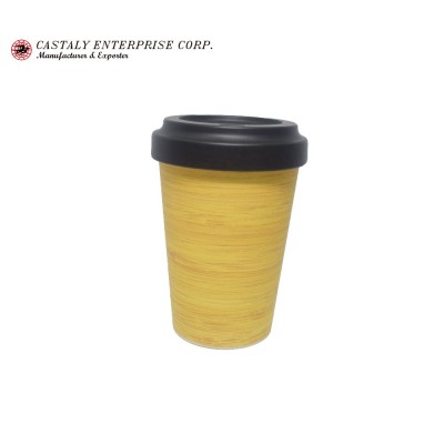 Green Product Biodegradable Coffee Cup Natural Bamboo Fiber Coffee Cup