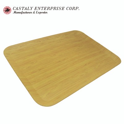 High Quality Bamboo Fiber Product Sustainable Household Serving Trays